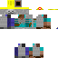 Texture for Miner Steve-Skeleton