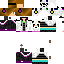 Texture for rainbow panda