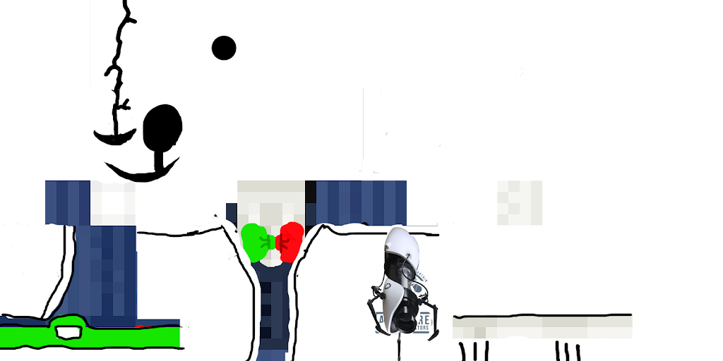 Texture for gaster with a portal