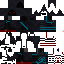 Texture for dark red ninja