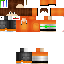 Texture for Orange Blocky Green Countdown Clock