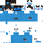 Texture for blue uwu with shading