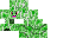 Texture for Anime Creeper Gender: Girl (the yellow color is for boy)