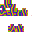 Texture for Repeating Striped Rainbow base