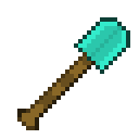 Texture for diamond shovel