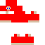 Texture for bird-man-red