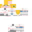 Texture for odette minecraft edition by me v2