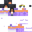 Texture for aphmau really surprised, aphmau have a crown on aphmau's head.