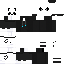 Texture for panda felpa nera