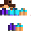 Texture for steve blue monker