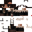Texture for coat with earrings