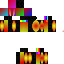 Texture for rainbow flames