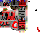 Texture for hero factory:Splitface
