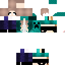 Texture for Finish! Herobrine girl