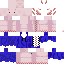 Texture for Axolotl dressed up blue