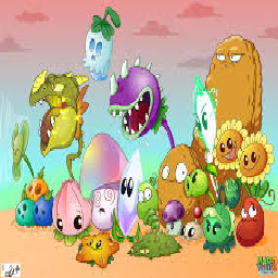 Texture for plantas vs zombies2