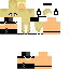 Texture for Psycho Girl Minecraft Eyes Cyan