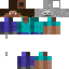 Texture for Sleleton steve