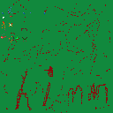 Texture for green and red particals