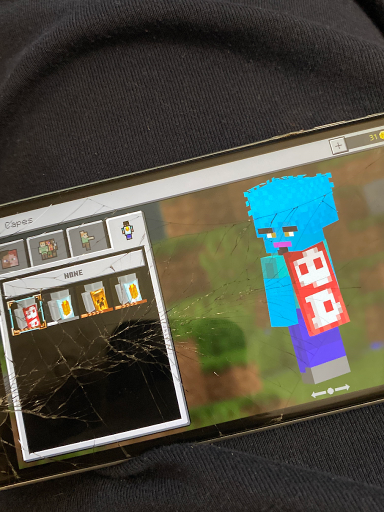 Texture for Minecraft Bedrock Dupe Duplicate Pancape Secret Minecraft Bedrock Cape Exploit