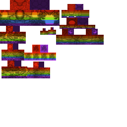 Texture for Rainbow Redstone Golem v2 2024