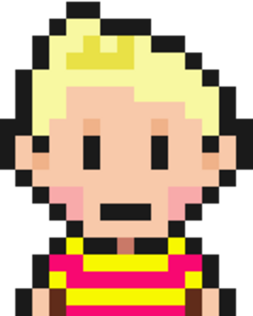 Texture for Lucas Mother 3 Sprite Pixel Art