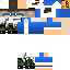 Texture for BarryGames skin da sua Vida Real com óculos de grau e capuz