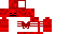 Texture for red skeleton