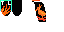 Texture for fire bird mant