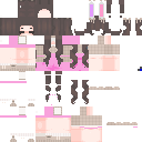 Texture for bunny cute girl