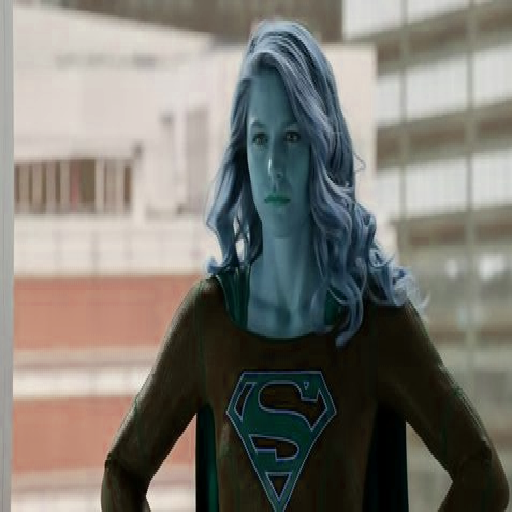 Texture for Supergirl invert color