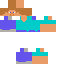 Texture for Steve Zombie Normal Original textures Minecraft