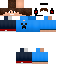 Texture for ryan claudio com roupa azul