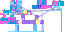 Texture for bunny blue/pink