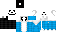 Texture for Sans the skeleton
