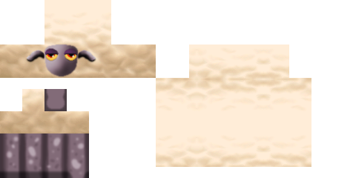 Texture for Sheep with fur Texture test