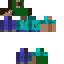 Texture for half zombie