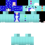 Texture for Blue dino girl