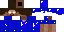 Texture for Herobrine in Lapus Lazuli armor