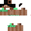 Texture for Herobrine in a swin shorts