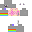 Texture for  Nyan cat