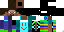 Texture for miner with emerald pickaxe