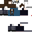 Texture for Lucy- the Herobrine girl