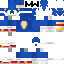 Texture for Sonic_Skin-CoronaVirus (COVID-19) Protected