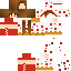 Texture for Cake Girl with frosting fists