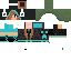 Texture for Blue Villager Girl