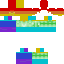 Texture for rainbow steve