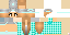 Texture for Belle fille cool et swag bleue
