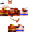 Texture for Son Gohan Piccolo Training ssj Blanco