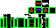 Texture for neon man with beats